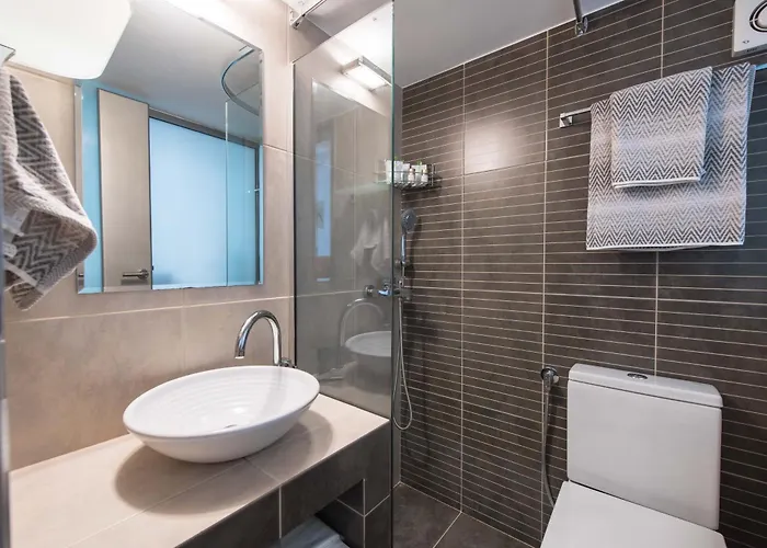 Lux Downtown Sea View D3 דירה *